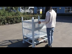 Jaula móvil de la plataforma de la estantería de secado con los echadores